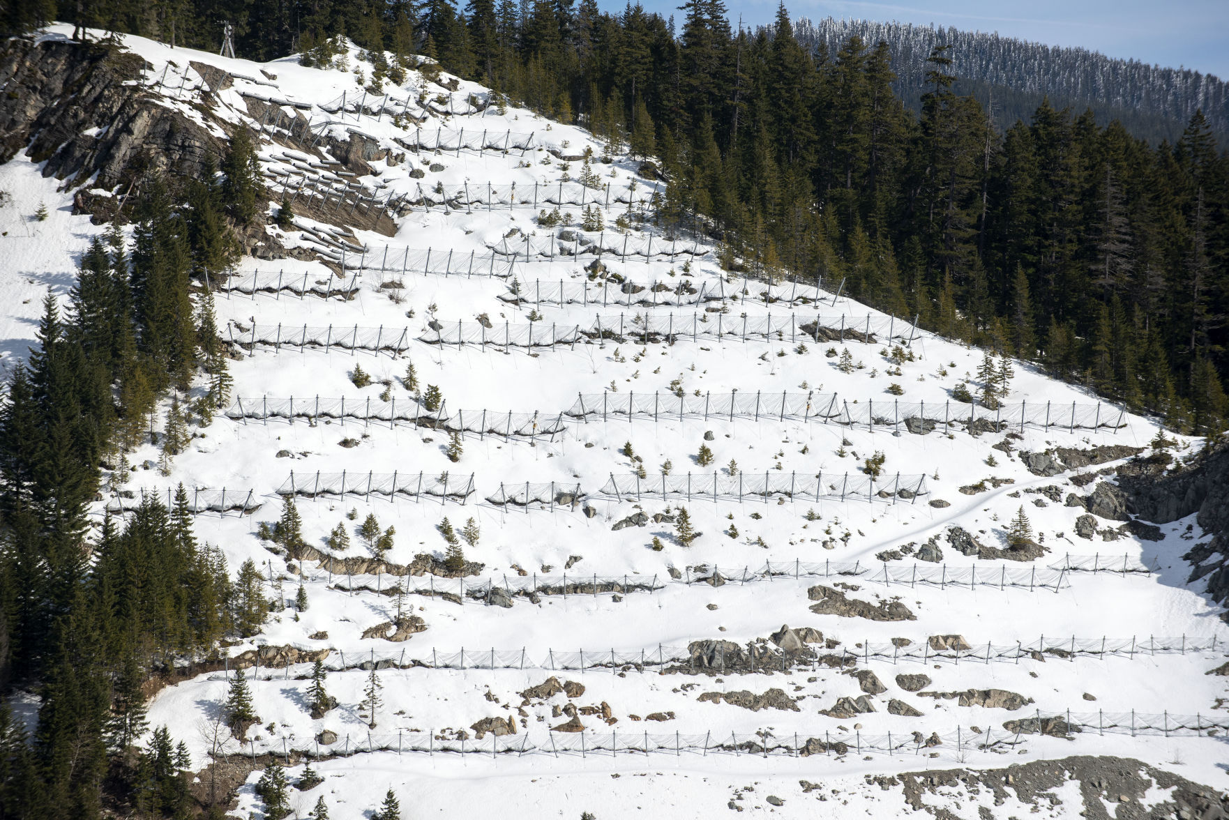 Snoqualmie Pass avalanche control infrastructure